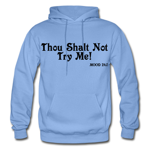 Hip Hop & Boujee's "Shalt Not" Hoodies Collection - carolina blue