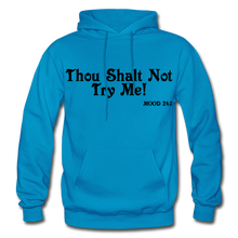 Load image into Gallery viewer, Hip Hop &amp; Boujee&#39;s &quot;Shalt Not&quot; Hoodies Collection - turquoise