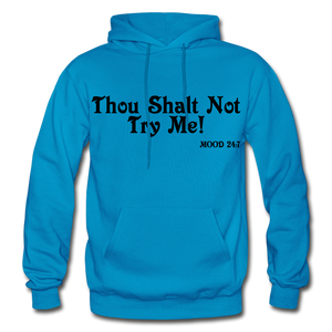 Hip Hop & Boujee's "Shalt Not" Hoodies Collection - turquoise