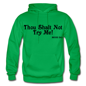 Hip Hop & Boujee's "Shalt Not" Hoodies Collection - kelly green