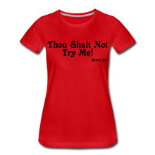 Load image into Gallery viewer, Hip Hop &amp; Boujee&#39;s &quot;Shalt Not&quot; Tees Collection - red