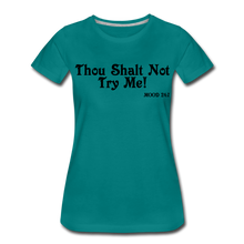 Load image into Gallery viewer, Hip Hop &amp; Boujee&#39;s &quot;Shalt Not&quot; Tees Collection - teal