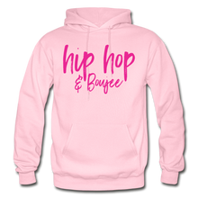 Load image into Gallery viewer, Hip Hop &amp; Boujee&#39;s &quot;Pink Cursive&quot; Hoodie Collection - light pink