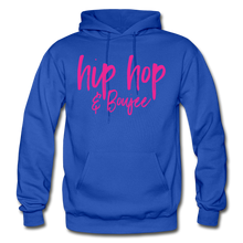 Load image into Gallery viewer, Hip Hop &amp; Boujee&#39;s &quot;Pink Cursive&quot; Hoodie Collection - royal blue