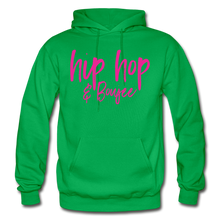 Load image into Gallery viewer, Hip Hop &amp; Boujee&#39;s &quot;Pink Cursive&quot; Hoodie Collection - kelly green