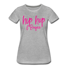 Load image into Gallery viewer, Hip Hop &amp; Boujee&#39;s &quot;Pink Cursive&quot; Tees Collection - heather gray