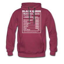 Load image into Gallery viewer, Hip Hop &amp; Boujee&#39;s Black Queen Hoodie Collection - burgundy