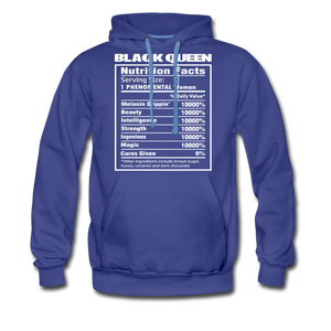 Hip Hop & Boujee's Black Queen Hoodie Collection - royalblue
