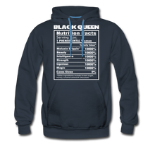 Load image into Gallery viewer, Hip Hop &amp; Boujee&#39;s Black Queen Hoodie Collection - navy