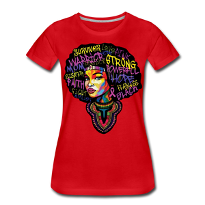 Hip Hop & Boujee's "Survivor" Tee Colletion - red
