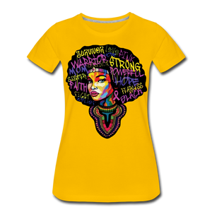 Hip Hop & Boujee's "Survivor" Tee Colletion - sun yellow