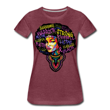 Load image into Gallery viewer, Hip Hop &amp; Boujee&#39;s &quot;Survivor&quot; Tee Colletion - heather burgundy