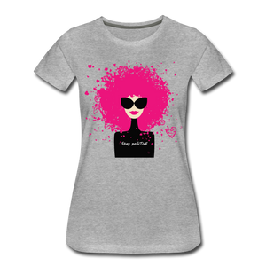 Hip Hop & Boujee's "Not My Hair" Tees Collection - heather gray