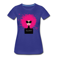 Load image into Gallery viewer, Hip Hop &amp; Boujee&#39;s &quot;Not My Hair&quot; Tees Collection - royal blue