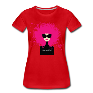 Hip Hop & Boujee's "Not My Hair" Tees Collection - red