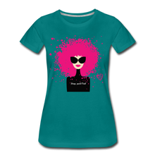 Load image into Gallery viewer, Hip Hop &amp; Boujee&#39;s &quot;Not My Hair&quot; Tees Collection - teal