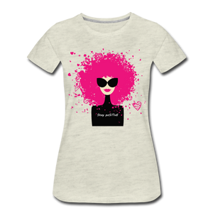 Hip Hop & Boujee's "Not My Hair" Tees Collection - heather oatmeal