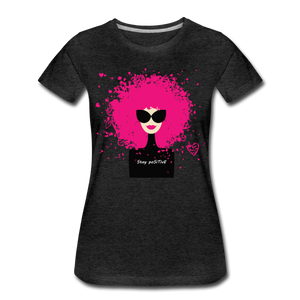Hip Hop & Boujee's "Not My Hair" Tees Collection - charcoal gray