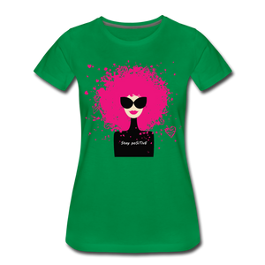 Hip Hop & Boujee's "Not My Hair" Tees Collection - kelly green