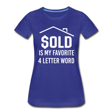 Load image into Gallery viewer, Hip Hop &amp; Boujee&#39;s &quot;Sold&quot; Tee Collection - royal blue