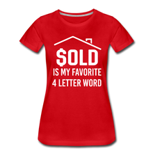 Load image into Gallery viewer, Hip Hop &amp; Boujee&#39;s &quot;Sold&quot; Tee Collection - red
