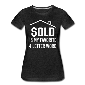 Hip Hop & Boujee's "Sold" Tee Collection - charcoal gray