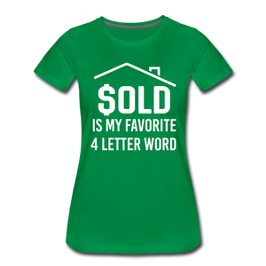 Hip Hop & Boujee's "Sold" Tee Collection - kelly green