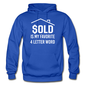 Hip Hop & Boujee's "Sold" Hoodie Collection - royal blue
