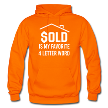 Load image into Gallery viewer, Hip Hop &amp; Boujee&#39;s &quot;Sold&quot; Hoodie Collection - orange