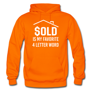 Hip Hop & Boujee's "Sold" Hoodie Collection - orange