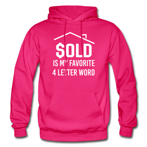 Hip Hop & Boujee's "Sold" Hoodie Collection - fuchsia