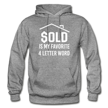 Load image into Gallery viewer, Hip Hop &amp; Boujee&#39;s &quot;Sold&quot; Hoodie Collection - graphite heather
