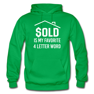 Hip Hop & Boujee's "Sold" Hoodie Collection - kelly green