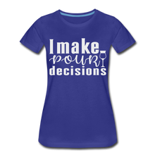 Load image into Gallery viewer, Hip Hop &amp; Boujee&#39;s &quot;Pour&quot; T-Shirt - royal blue