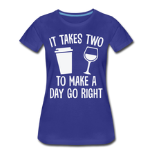Load image into Gallery viewer, Hip Hop &amp; Boujee&#39;s &quot;Two&quot;  T-Shirt - royal blue