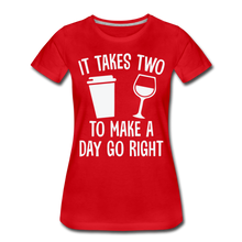 Load image into Gallery viewer, Hip Hop &amp; Boujee&#39;s &quot;Two&quot;  T-Shirt - red
