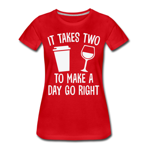 Hip Hop & Boujee's "Two"  T-Shirt - red