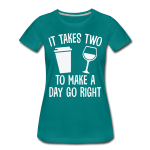 Hip Hop & Boujee's "Two"  T-Shirt - teal