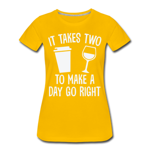 Hip Hop & Boujee's "Two"  T-Shirt - sun yellow