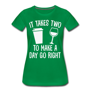 Hip Hop & Boujee's "Two"  T-Shirt - kelly green