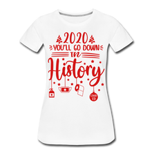 Load image into Gallery viewer, HIp Hop &amp; Boujee&#39;s &quot;History&quot; T-Shirt - white