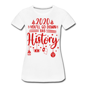 HIp Hop & Boujee's "History" T-Shirt - white