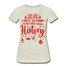 Load image into Gallery viewer, HIp Hop &amp; Boujee&#39;s &quot;History&quot; T-Shirt - heather oatmeal