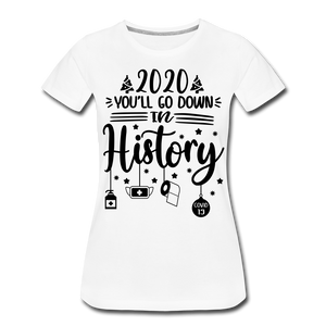 Hip Hop & Boujee's "History" T-Shirt - white