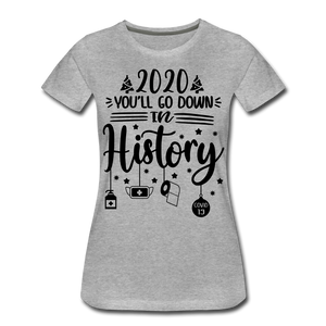 Hip Hop & Boujee's "History" T-Shirt - heather gray