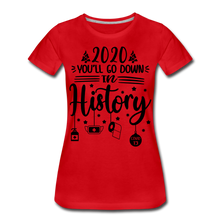 Load image into Gallery viewer, Hip Hop &amp; Boujee&#39;s &quot;History&quot; T-Shirt - red