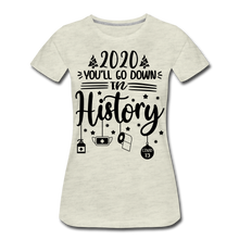 Load image into Gallery viewer, Hip Hop &amp; Boujee&#39;s &quot;History&quot; T-Shirt - heather oatmeal