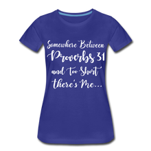 Load image into Gallery viewer, Hip Hop &amp; Boujee&#39;s &quot;Somewhere In Between&quot; T-Shirt - royal blue