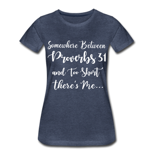 Hip Hop & Boujee's "Somewhere In Between" T-Shirt - heather blue