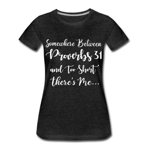 Hip Hop & Boujee's "Somewhere In Between" T-Shirt - charcoal gray